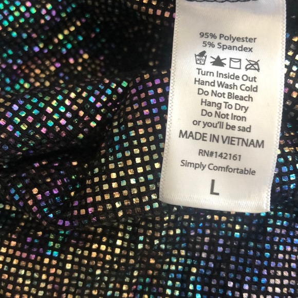 Elegant Rainbow Julia LuLaRoe Dress - Picture 3 of 8